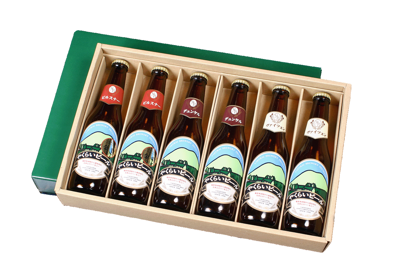 やくらい地ビール 6本入りギフトセット 330ml 2本×3